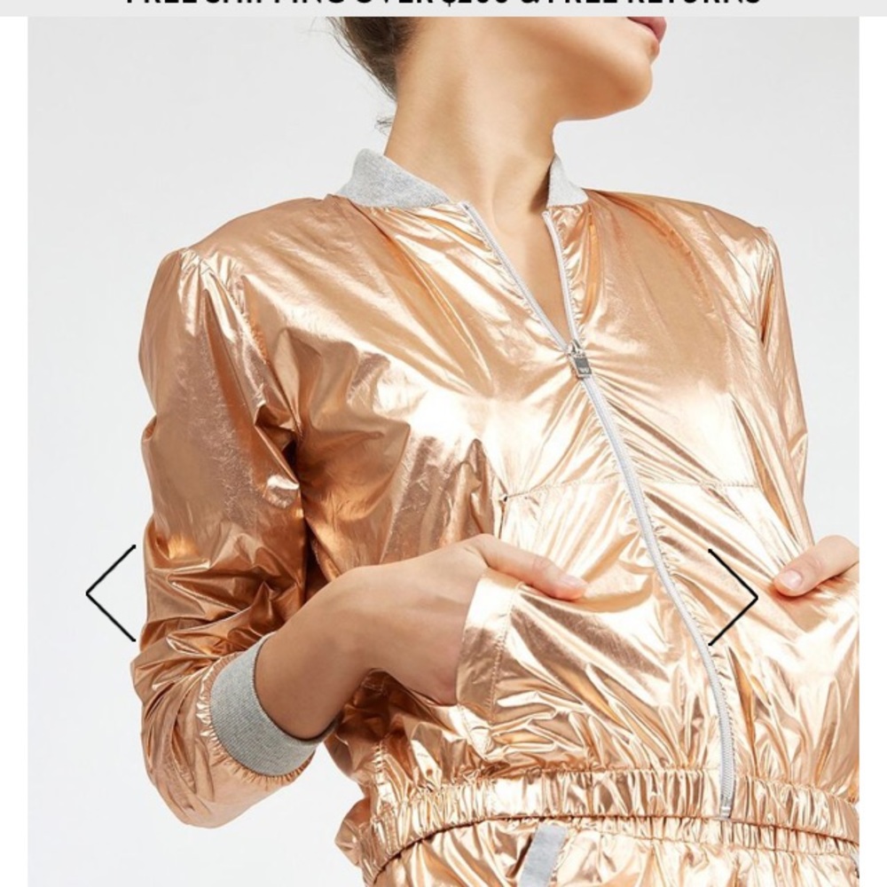 New Heroine Sport Windbreaker Bomber Jacket